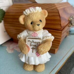 Vintage Cherished Teddies Prayer Bear Figurine